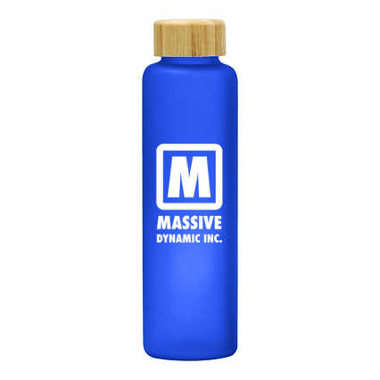 Add Your Logo: Bamboozle Glass Bottle